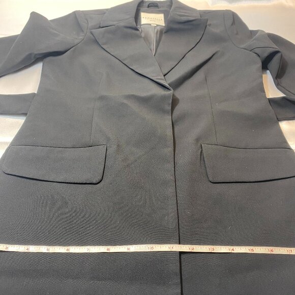 bagatelle Sport Belted Blazer Self Tie Fashion in Black - XS - Picture 13 of 16